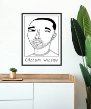 Load image into Gallery viewer, Badly Drawn Footballers - Callum Wilson - Poster - 3 FOR 2
