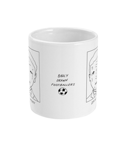 Badly Drawn Footballers Mug - David Moyes