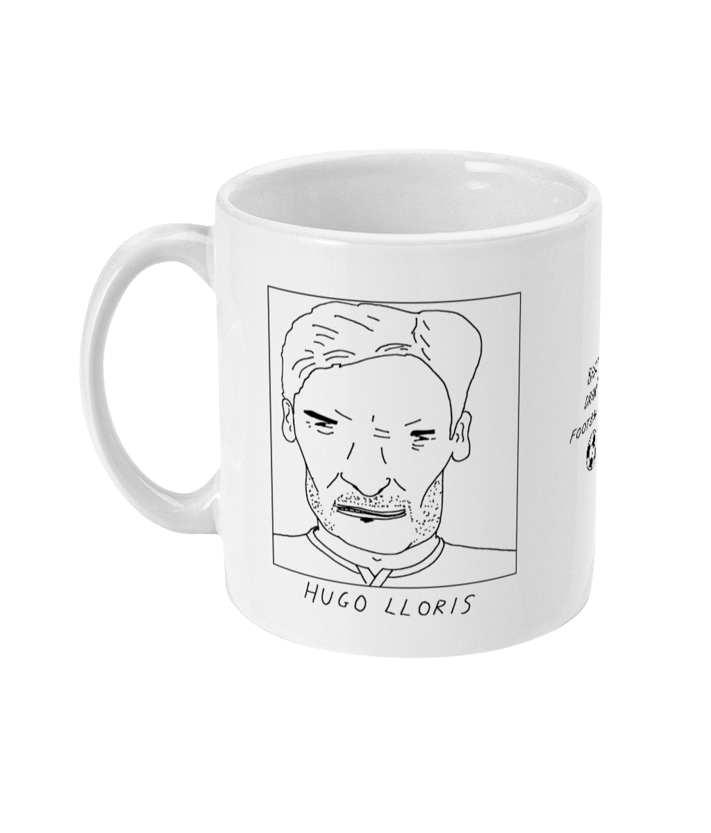 Badly Drawn Footballers Mug - Hugo Lloris