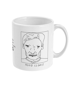 Badly Drawn Footballers Mug - Hugo Lloris