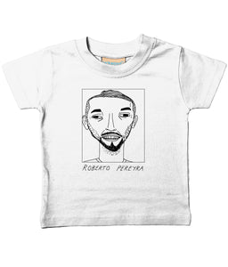 Badly Drawn Footballers - Baby / Toddler Organic T-Shirt - Roberto Pereyra