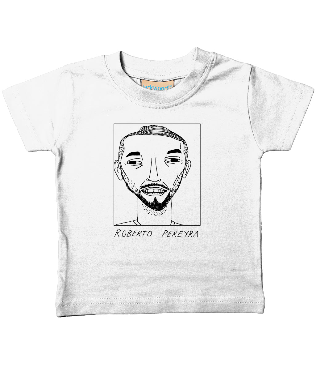 Badly Drawn Footballers - Baby / Toddler Organic T-Shirt - Roberto Pereyra