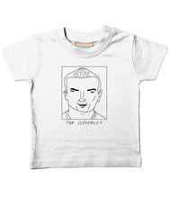 Load image into Gallery viewer, Badly Drawn Footballers - Baby / Toddler Organic T-Shirt - Tom Cleverley
